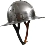Medieval 13th Century,Kettle Knight, Spartan, kettal Hat Helmet