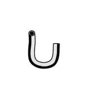 Superspares Engine Bypass Hose for Honda Prelude BB6 2.2L 4 cyl DOHC 16V MPFI