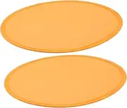 NAMOARLY 2PCS Mini Foldable Handheld Fan Elegant Round Fan for Dancing for Parties and Performances Comfortable Cooling Relief