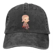 Washed Men's Baseball Cap Shitomo Art Trucker Snapback Caps Dad Hat Yoshitomo
