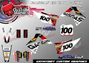 FOR GASGAS EC 2010-2011 CUSTOM GRAPHICS KIT MX DECALS MOTOCROSS STICKERS