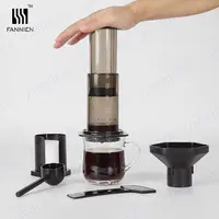 在飛比找蝦皮購物優惠-優樂壓手壓式咖啡壺塑料滴濾式手沖咖啡機便捷式過濾器沖泡濾壓壺