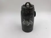 Global Design Ceramic 9in Black Pumpkins Canister CC01B52016