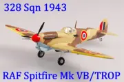 Easy Model 1/72 RAF Spitfire Mk VB/TROP 328 Sqn 1943 Plastic Model #37220