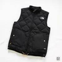 在飛比找蝦皮購物優惠-貳柒商店) THE NORTH FACE 男款 黑色 菱格紋