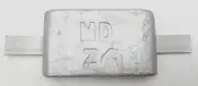 Marine Zinc Anode Rectangle w/ Aluminum Strap MD-Z4 Weld On