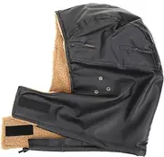[Minkissy] Hard Hat Liner Comfortable and Warm Helmet Insert for Construction Breathable Bump Cap Liner with Thermal Black