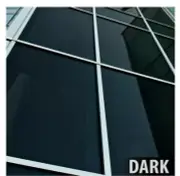 BDF NA20 Window Film Daytime Privacy and Sun Control Black (Dark)
