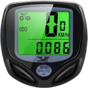 YS Bicycle Speedometer and Odometer Wireless Waterproof Cycle Bike Computer wit