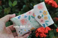 在飛比找Yahoo!奇摩拍賣優惠-Sofie 機縫工房【夢幻花園】紙手帕套 舒潔紙手帕袋 紙手