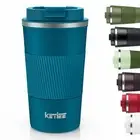 Travel Coffee Mug 12oz: Insulated Coffee Cup with Leakproof Lid, Coffee Tumbl...
