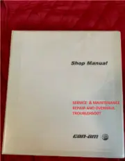 2013 Can Am Commander 800r 1000 service manual &binder free ship
