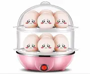 Multi-Function Double-Layer Steamed Egg, Home Automatic Power Off Egg Cooker Breakfast Pot, Steamed Pasta Boiled Egg Steamed Buns
