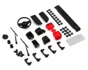 Axial SCX10 III Jeep JLU Exterior Body Detail Parts [AXI230022]