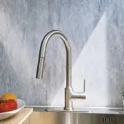 RELIAFLO Pull Down Kitchen Faucet in PVD Satin Nickel - D60719-02
