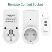 433.92MHZ RF Wireless Remote Control Socket Power Outlet Light Switch Socket