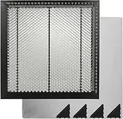 Oungy 300 x 300mm Honeycomb Laser Bed Honeycomb Cutting Table Honeycomb Working Table Panel Laser Honeycomb for CO2 Or Laser Engraver Cutting Machine with Aluminum Plate