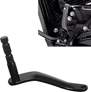 WOWTK Extended Shifter Shaft Shift Arm for Harley FL Softail 2018-2025 Models Equipped with footboards Softail Slim FLSL Heritage Classic Fat Boy Deluxe FLDE,Black