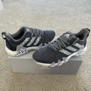 New Authentic Men's adidas CODECHAOS 22 Spikeless Golf Shoes - Gray / White - 11