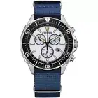 Citizen COLLECTION AT2500-19A Eco-Drive Solar Analog Men Watch Blue