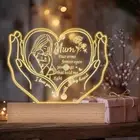 ​USB-Powered​​ Led Bedside Lamp 3D Bedside Decor Light​​ ​​Mother’s Day Gift​​