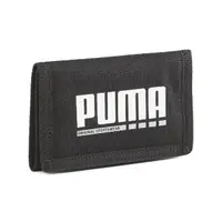 在飛比找momo購物網優惠-【PUMA】錢包 Plus Wallet 黑 白 多夾層 拉