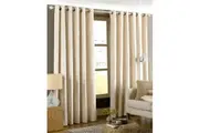 Riva Home Imperial Ringtop Curtains (Cream) (90x90 (229x229cm))