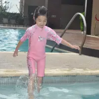 在飛比找momo購物網優惠-【Splash About 潑寶】兒童 連身泳裝 防寒 抗U