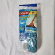 O Cedar Vileda Pro Scrub 10” Roller Mop Refill Wave Sponge Slide Damaged Package