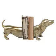 [Florabelle Living] Sausage Dog Bookends Brass