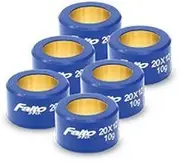 Fight FT018-000-0002 X-MOTION EGO LC Racing Weight Roller, 0.8 x 0.5 inches (20 x 12 mm), 0.4 oz (10 g)