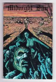 MIDNIGHT SUN #1 - 1974 sword & sorcery fanzine - all Karl Edward Wagner issue.