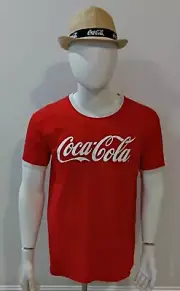 VINTAGE HARRODS 1970s COCA COLA FEDORA TRILBY HAT & T-SHIRT BNWOT HAT NEVER WORN
