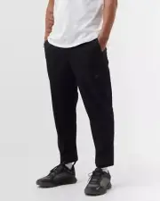 Nike Black Woven Unlined Sneaker Pants Standard Fit Taper Men’s 34 DD7032-010