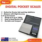 Electronic Brewing Salt Mini Digital Gold Jewellery Weighing Scales 0.1G to1000G