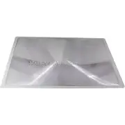 2X Full Page Unframed Magnifier - Flexible Fresnel Great for Low Vision