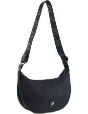 [GAP] Nylon Crescent Cross-Body Bag in Black