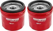 29539579 Transmissions Filter Compatible With Allison 1000 2000 2400 Series, Fit for 01-19 Chevy Silverado/GMC Sierra 2500HD, 03-09 Chevrolet Kodiak/GMC Topkick C4500 C5500 6.6L Duramax Diesel（2 Pack）