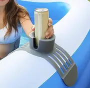 Silicone Anti-Spill Pool Drink Holder - Outdoor Cup Holder for Inflatable Pool, above Ground Pool, Hot Tub, Jacuzzi - Multifunctional Hot Tub Accessory