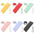 100% Brand New Silicone Case With Lanyard for Samsung Galaxy A55 5G SM-A556E/DS