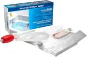 Hurricane Preparedness Bathtub Emergency Drinking Water Storage 100gal with Pump