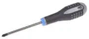 Bahco POZIDRIV ERGONOMIC SCREWDRIVER Three-Component Handle, Chrome- PZ2 Or PZ3