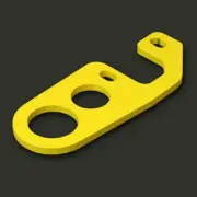 Jimny 9mm Rear Recovery Tow Point Hook APIO JB43 33 Sierra 1998-2018 from JAPAN