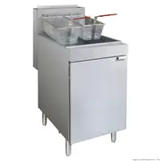 FryMAX Superfast Natural Gas Tube Fryer - Commercial Deep Fryers (RC300E) - RC300E