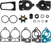 JDMON Water Pump Repair Kit Replacement for 46-77177A3 Sierra 18-3324 Replacement for Mercury Mariner 2-Cycle Outboards 30 35 40 45 50 60 65 70 HP 1977-1997