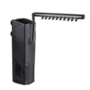 Aquarium Fish Tank Pump Internal Submersible Pond Aqua Water Filter Oil Skimmer