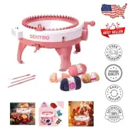 SENTRO 48 Needle Knitting Machine - Fast Loom with Row Counter & Accessories