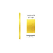 SAAS Pinstripe Solid Line Car Tape Decals Stickers Gold Mylar 6mm x 10 Metres