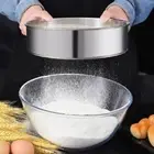 Kitchen Oil Strainer Flour Sieve Stainless Steel Sifter Colander Mesh Tool