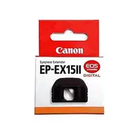 在飛比找森森購物網優惠-原廠Canon眼罩觀景窗增距鏡延伸器EP-EX15II(讓鼻